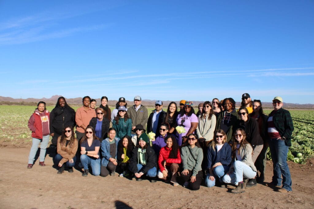 ASU Sustainable Food Systems Immersive Experience Desert Premium Farms