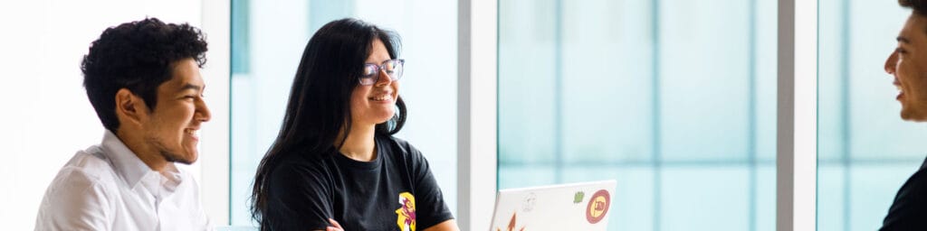 College of Global Futures students at ASU studying at the Walton Center for Planetary Health