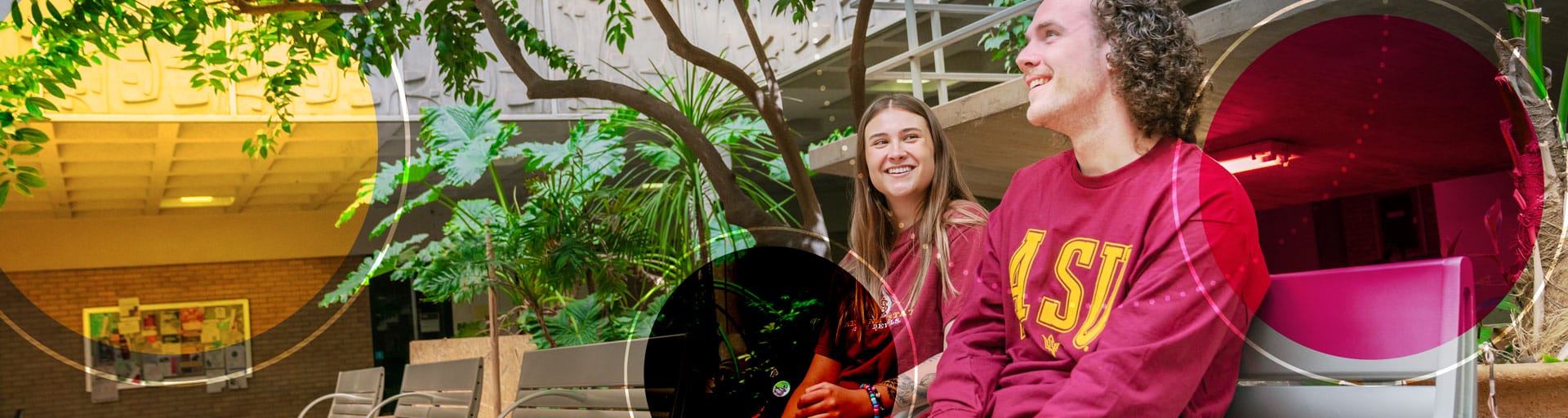 ASU sustainability student from the College of Global Future on the Tempe campus.
